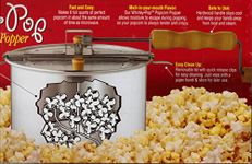 The Original Whirley-Pop 3-Minute Popcorn Popper