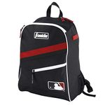 Franklin Sports MLB Youth Baseball Bag - Kids Baseball Backpack for Baseball, T Ball, Softball - Youth Baseball Bat Bag - Boys + Girls Equipment Bag