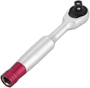 Keenso 14 inch Mini Socket Ratchet and Bit Driver MultiTool Rachet Wrench Set Repair Tool Socket Wrench Kit Tool Quick Socket Batch Tool(100mm)