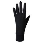 Jasmine Silk Pure Silk Gloves Thermal Liner Glove Inner Ski Bike Cycle Gloves (Small)