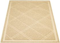 Amazon Basics Cat Litter Mat, Tan, 24" x 35"