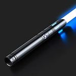 ANASABER Lightsaber,S8 Dueling Light Saber, RGB 12 Color Lightsabers with 3 Sound Fonts,Metal Hilt,Replaceable Blade(23 inch) FX Light Sabers for Kids Adults, Cosplay,Birthday Gift,1 Pack