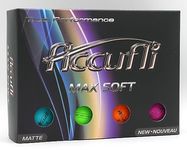 Accufli Max Soft Golf Balls (Matte Mix 12PK)