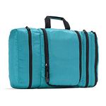 eBags Classic Large Pack-it-Flat Toiletry Kit (Aquamarine)