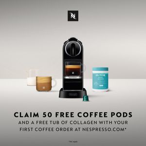 Nespresso Citiz Coffee Machine – Black Espresso Maker