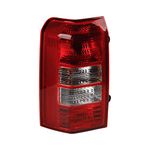 Dasbecan Driver Side Tail Light Assembly With Red LED Bulbs Compatible with Jeep Patriot 2008-2017 Replaces# CH2800181 5160365AG