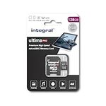 Integral 128GB Micro SD Card 4K Video Premium High Speed Memory Card SDXC Up to 100MB s Read and 50MB s Write speed V30 C10 U3 UHS-I A1