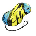 Snow Tube for Sledding Heavy Duty - Snow Sled for Kids and Adult - Double Seats Inflatable Sleds Snow Tubes with Towable Rope - 2 Person Extra Large Inner Tube Sledding for Winter Outdoor Sport Fun