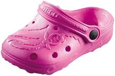 Beco Unisex Children's Schildi Clogs. Pink Size: 7.5 UK