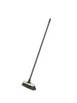 Addis 513881 Essentials Wooden Outdoor Complete Broom with Metal Handle, Natural/ Black, 27.5 cm