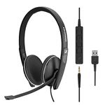 Sennheiser SC 165 - Mono USB headset 508317, color: Black