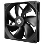 Thermalright TL-C14C CPU Fan 140mm Case Cooler Fan, 4Pin PWM Silent Computer Fan with S-FDB Bearing Included, up to 1500RPM Cooling PC Fan (Black)