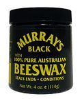 Murrays Black Beeswax 3.5 oz. Jar (Pack of 3)