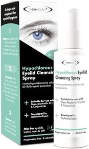 The Eye Doctor Hypochlorous Eyelid Cleansing Spray - Hypoallergenic with Antibacterial Properties for Use with Dry Eye, Blepharitis & MGD - Preservative & Alcohol Free, Contact Lens Friendly, 100ml
