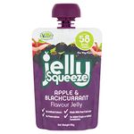 JellySqueeze Apple & Blackcurrant Flavour Jelly, 95 g, 16 Count