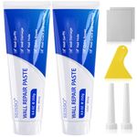 SEISSO Drywall Repair Kit, 2 Pack Wall Mending Agent-500 g, Wall Spackle Repair Kit with Scraper, Patch for Wall Hole Filler, White Spackle Wall Repair Paste, Plaster Dent