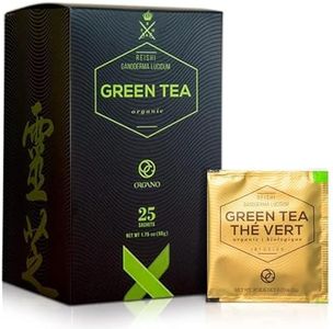 ORGANO Green Tea with Ganoderma Lucidum (1 Box of 25 Sachets)