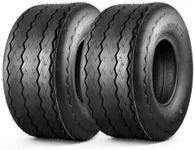 MaxAuto Trailer Tires 18.5X8.50-8 215/60-8 18.5-8.5-8 6PR Load Range C, Tubeless Tire, Pack of 2