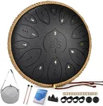 Steel Tongue Drum 13 Inches 15 Note