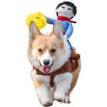 Dog Costume Pet Costume Pet Suit Cowboy Rider Style by DELIFUR (Medium)