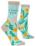 Blue Q I Never Fart Women's Crew Socks