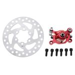 GOOFIT Motorcycle Brake Caliper 120mm Disc Rotor Brake Front Rear Replacement For MBX10 MBX11 Mini Dirt Bike 43cc 47cc 49cc Pocket Bike Goped Scooter Go kart