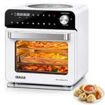 INALSA Air fryer Oven 1700 W(Air Fryer + Steam)|10-in-1 Preset Air fry,Steam,Roast,Ferment,idli,Momos,Sanitize & More|15 L Large Family Size Capacity|Self Clean Function|2 Yr Warranty,Aero Steam Pro