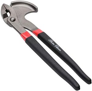 Bates- Nail Puller, Pliers, 11" Nail Remover Tool, Multi Tool, Hand Tools, Staple Puller, Carpenter Tools, Staple Remover, Trim Puller, Nail Remover, Nail Pliers, Cats Paw Nail Puller Tool