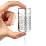 Reinmoson 304 Stainless Steel Mini Tea Strainer for Loose Tea, Extra Fine Mesh Tea Infuser, Updated 1.2” Slim Tea Diffusers for Loose Tea Black Tea, Rooibos, etc