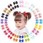 Choicbaby 40PCS 2" Baby Hair Ties B