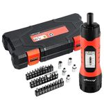 Awang 1/4” Drive Torque Wrench Screwdriver Set 1-6NM,36 Pieces Torque Screwdriver Wrench Bits Set with 1/4" Hex Socket