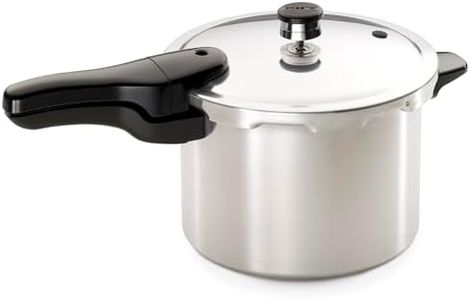 Presto 01264 6-Quart Aluminum Pressure Cooker, Silver