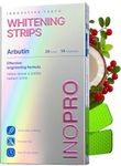 InoPro Teeth Whitening Strips 14 Treatments Kit - Sensitive Teeth Whitener, Peroxide Free, Enamel Safe Green White Strips, Deep Stains Removal - Instant Teeth Whitening Without The Harm (28 Strips)