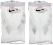 Nike Guard Lock Elite Football Sleeves, White, Large