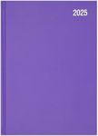 Star Note 2025 A5 Week to View Diary Planner Daily Organiser - Purple