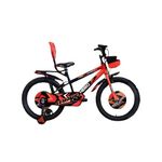 Hero Tango Unisex Kids Bicycle - Single Speed, Steel Frame, Tubular Tyres (Orange) (20T)