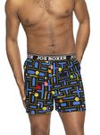 Joe Boxer Men's New Game on Loose Boxer Underwear, Multicolor, L