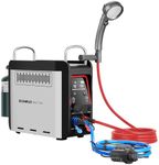 CAMPLUX Nano 3 Ultra, Constant Temperature Portable Propane Water Heater, Rechargeable Water Heater & Shower Pump, CSA Certified Safety, Propane Camping Shower, for RVs, Hiking, Fishing & Glamping