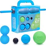 RAD All in Kit I Myofascial Release Tools I Multiple Densities I Self Massage Mobility and Recovery