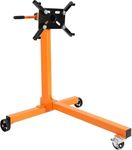 GarveeTech Engine Stand -750 Lbs Capacity Engine Motor Stand with 360° Adjustable Mounting Head, Built-in Tool Tray, 4 Adjustable Arms，Steel Rotating Engine Standfor Auto Repair, Garage, Workshop