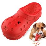 Dog Toys for Aggressive Chewers, Indestructible Dog Toys for Large Dogs, Dog Toys to Keep Them Busy,Tough Dog Toys Natural Rubber Interactive Dog Chew Toy with Bleef Flavor