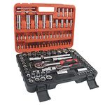 KROST 94pcs Ultimate Socket Set | Garage Tool Set | Multimeter Set | Hand Tool Set | Spanner Set (94pcs Socket Set)