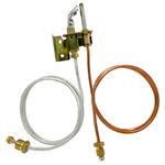 MCAMPAS Natural Gas Water Heater Pilot Assembly Includes Pilot Thermocouple and Tubing. 24 Inch