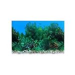 POPETPOP 10 gallon tank background fish tank background 10 gallon fish tank sticker background black posters 20 gallon tank background aquarium background 10 gallon 3d wallpaper rock