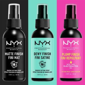 NYX Matte Setting Spray for Face, Long Lasting Shine-Free Finish, 60ml