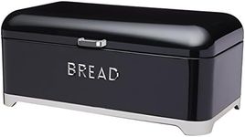 KitchenCraft Lovello Bread Bin 42x22x19cm Black