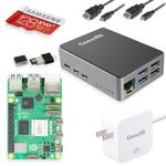 CanaKit Raspberry Pi 5 Starter Kit PRO - Aluminum (128GB Edition) (8GB RAM)