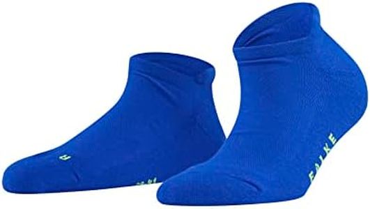 FALKE Women's Cool Kick Sneaker Socks, Breathable, Cooling Effect, Polyester, Ankle Length, Everyday Casual, Blue (Cobalt 6712), 5-6, 1 Pair