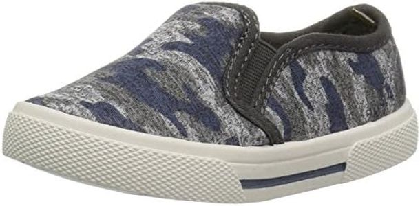 Carter's Baby-Boy's Damon7 Camo Print Casual Loafer, Camo, 9 Toddler
