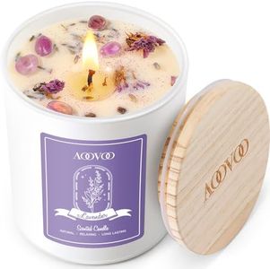 AOOVOO Lavender Scented Candles for Women